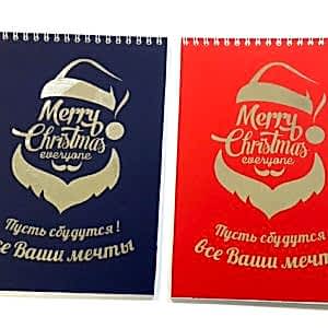 печать блокнотов с золотым фольгированием